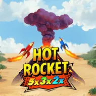 HOT ROCKET 5x 3x 2x game tile